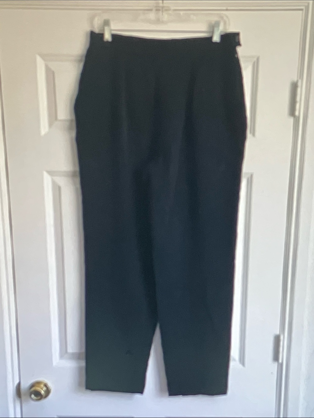 Ralph Lauren Black High-Waist Tailored Women's Pants